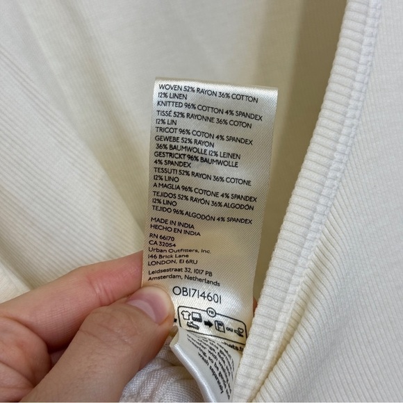 Free People Dune Breeze Linen Blend One Piece Jumpsuit Size XL Women - Picture 8 of 13